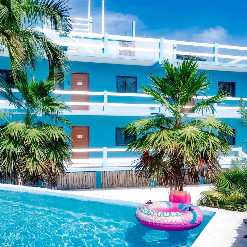 Multi-Suite Family Property with Private Pool, Ocean Views, WiFi, and Partial AC